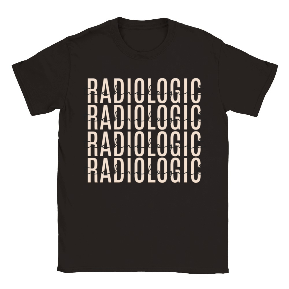 Radiologic Technologist gift repeating design Classic Kids Crewneck T-shirt