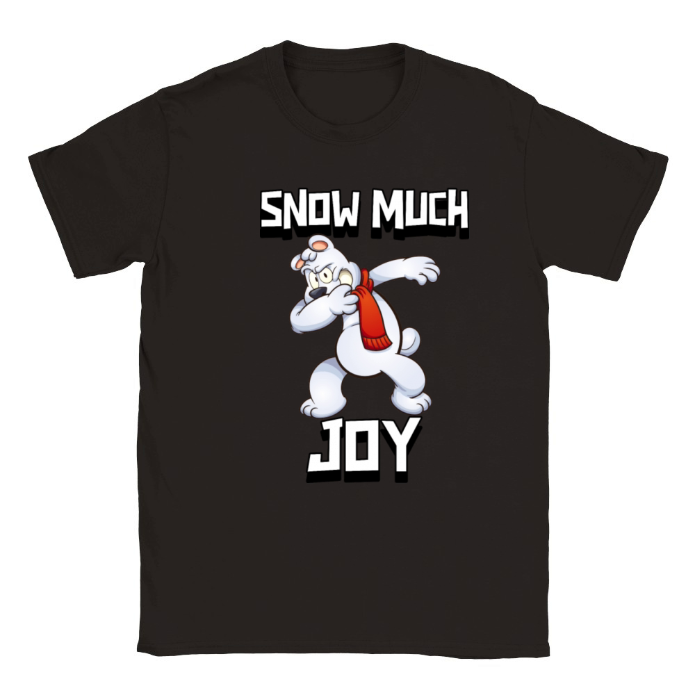 Snow Much Joy Classic Kids Crewneck T-shirt