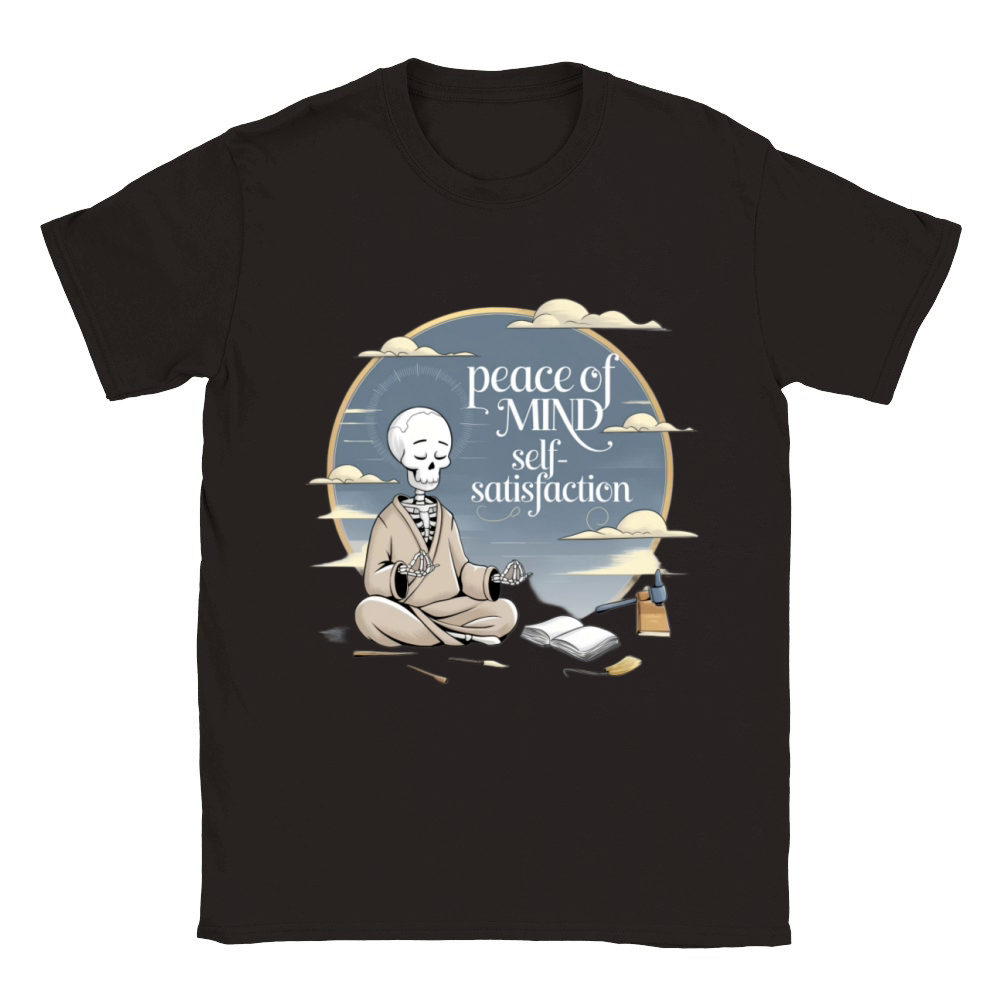 Success is peace of mind Classic Kids Crewneck T-shirt