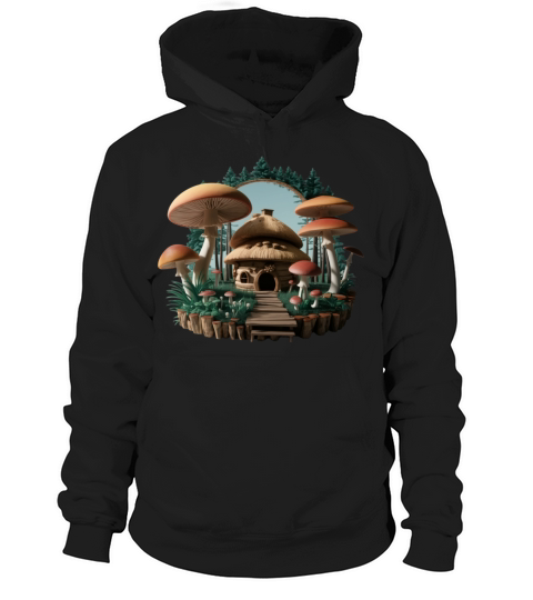 Mushroom cottagecore Hoodie Unisex