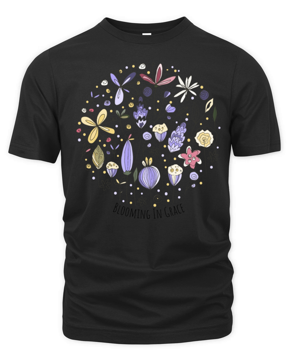 Blooming In Grace Shirt for Women Great Gift Organic Unisex T-shirt