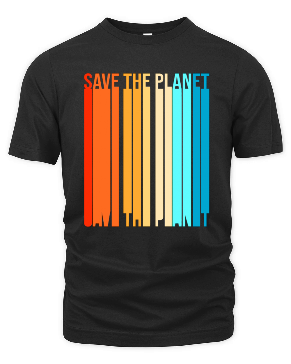 Retro Vintage Earth Day Save The Planet Organic Unisex T-shirt