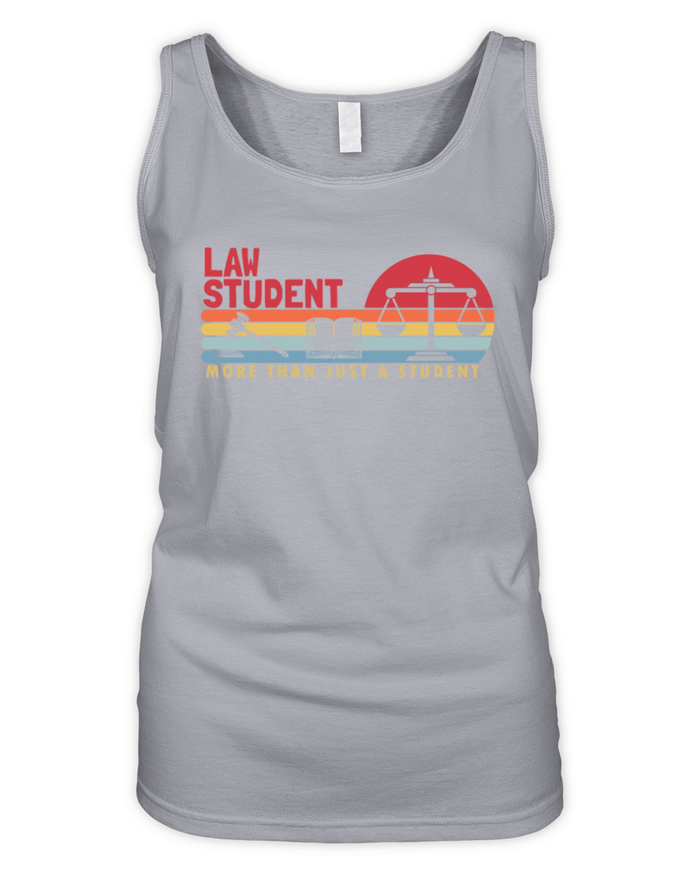 Law Student more than a Student Law School Law Organic Women's Tank Top