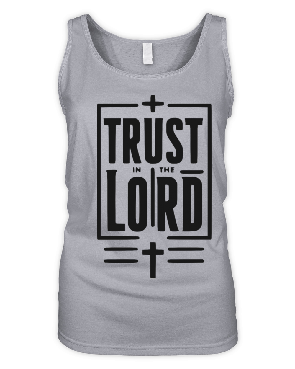 Trust in the Lord Organic Women's Tank Top