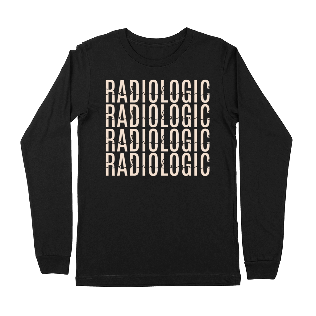 Radiologic Technologist gift repeating design Premium Long Sleeve