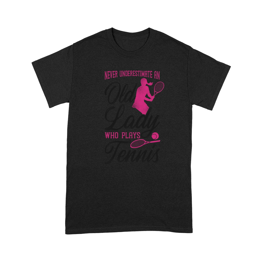 Funny Tennis Player Racket Grandma Premium T-shirt
