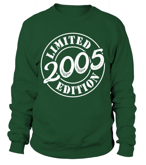 20th Birthday 2005 Limited Edition 20 Years Sweatshirt Unisex