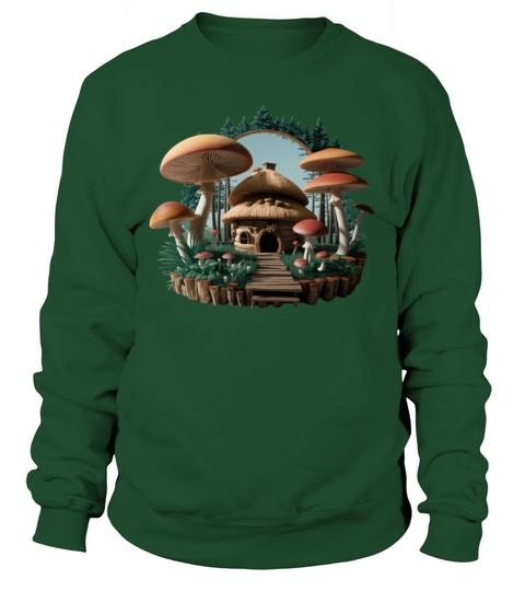 Mushroom cottagecore Sweatshirt Unisex