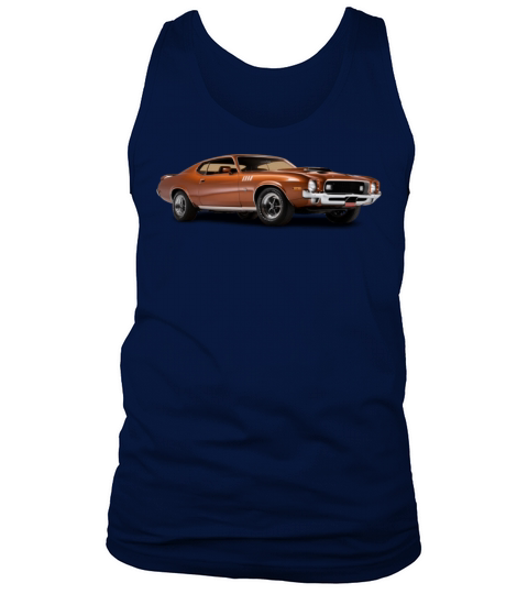 vintage muscle car 70 Tank Top Unisex