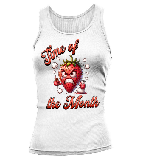Time of the Month Periode Menstruation Art Tank top Woman
