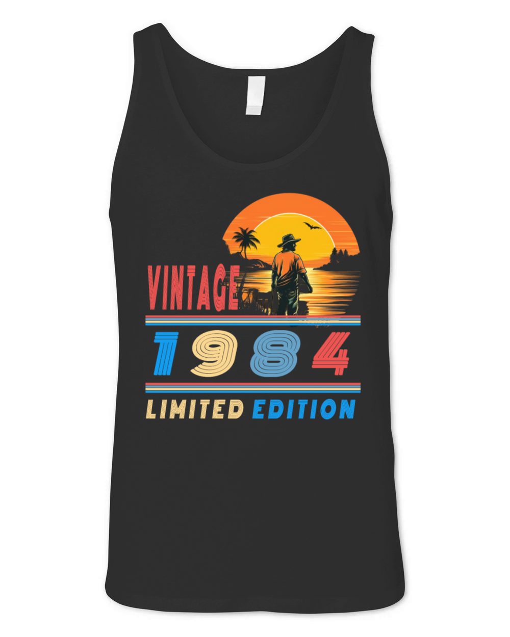 vintage 1984 limited edition Unisex Jersey Tank