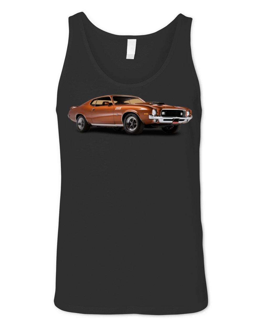 vintage muscle car 70 Unisex Jersey Tank
