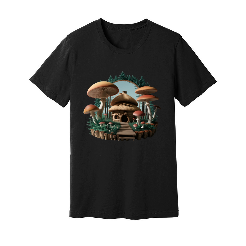 Mushroom cottagecore Unisex Jersey Tee