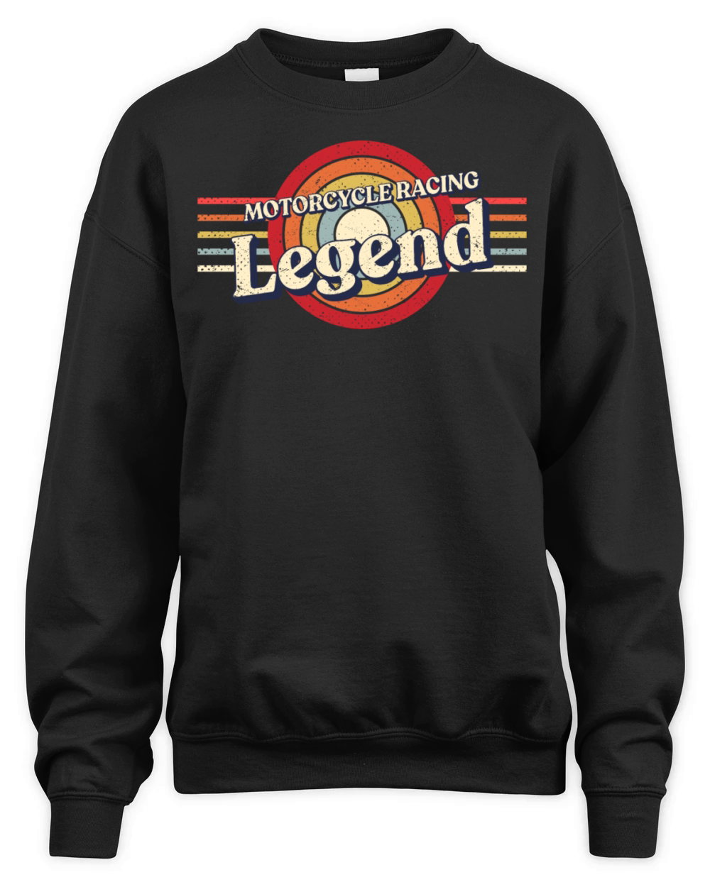 Motorcycle Racing Legend Motocross Funny Motorcycl Unisex Premium Crewneck Sweatshirt