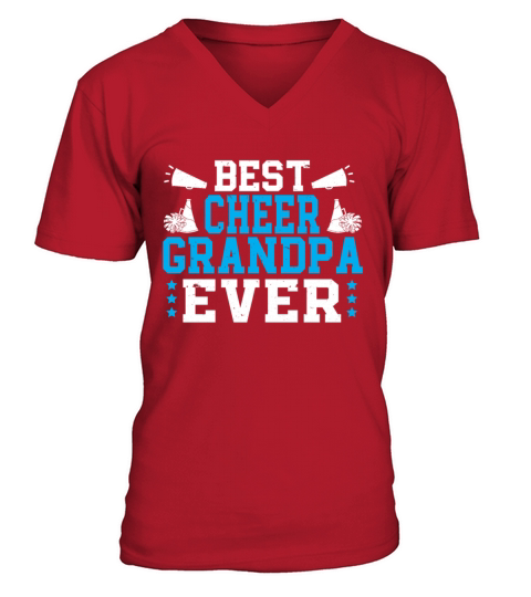 Cheerleading Cheerleader Base Flyer V-Neck T-shirt