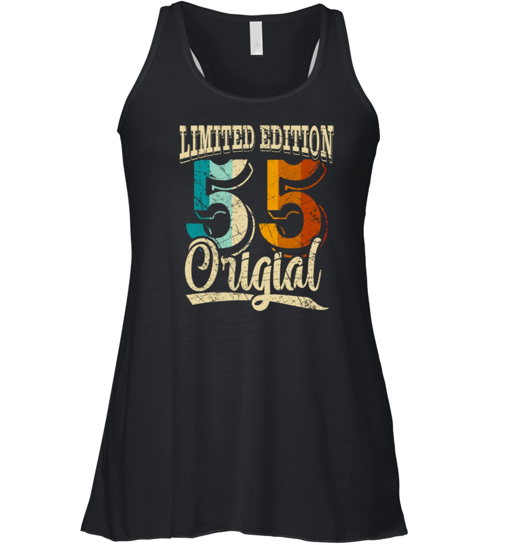 70th Birthday 1955 Limited Edition 70 Years Women's Flowy Tank Top