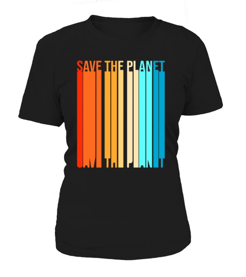 Retro Vintage Earth Day Save The Planet Women's T-Shirt