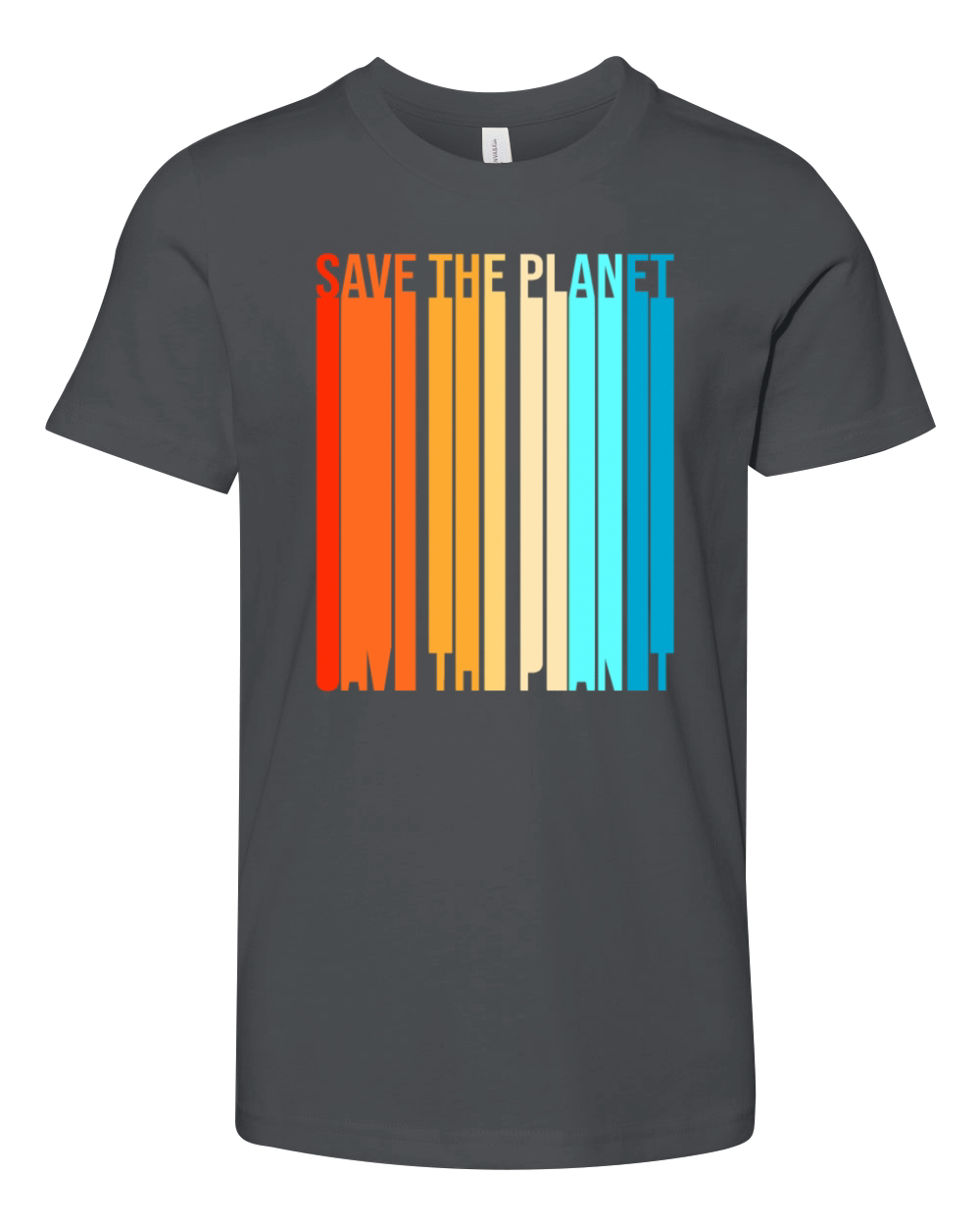 Retro Vintage Earth Day Save The Planet Youth Unisex Jersey Tee