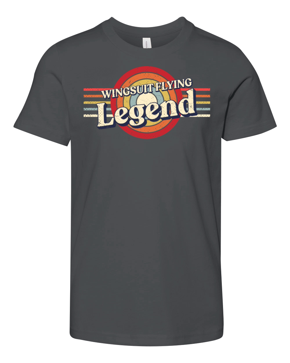 Wingsuit Flying Legend Wingsuiting Funny Wingsuit Youth Unisex Jersey Tee