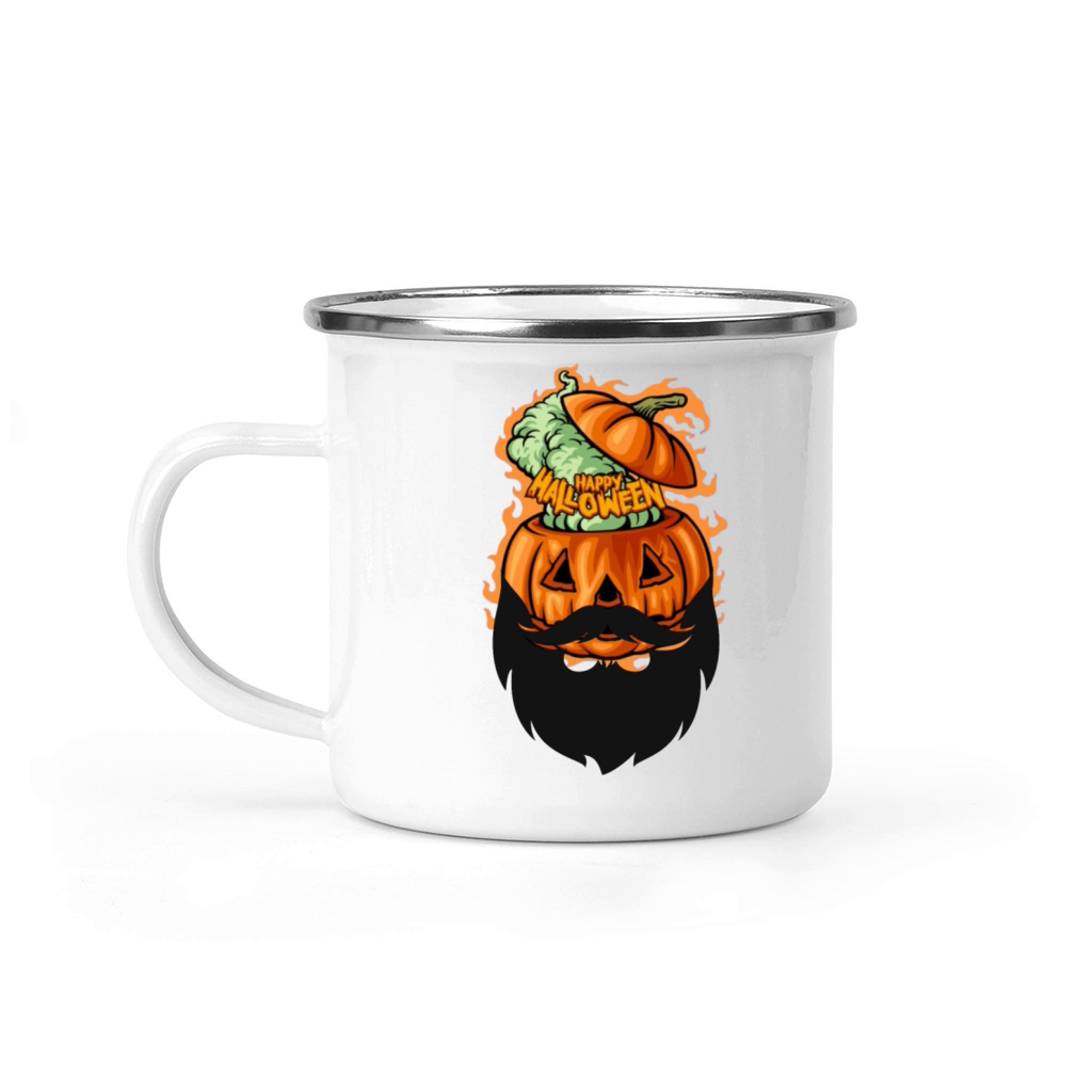 halloween GHOST HAPPY HALLOEEN Camping Mug