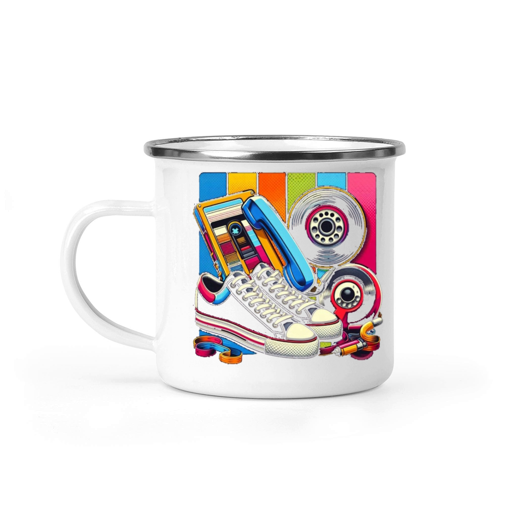 the 80s vintage Camping Mug