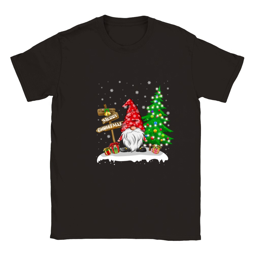 Merry Christmas Gnome Family Christmas Classic Kids Crewneck T-shirt