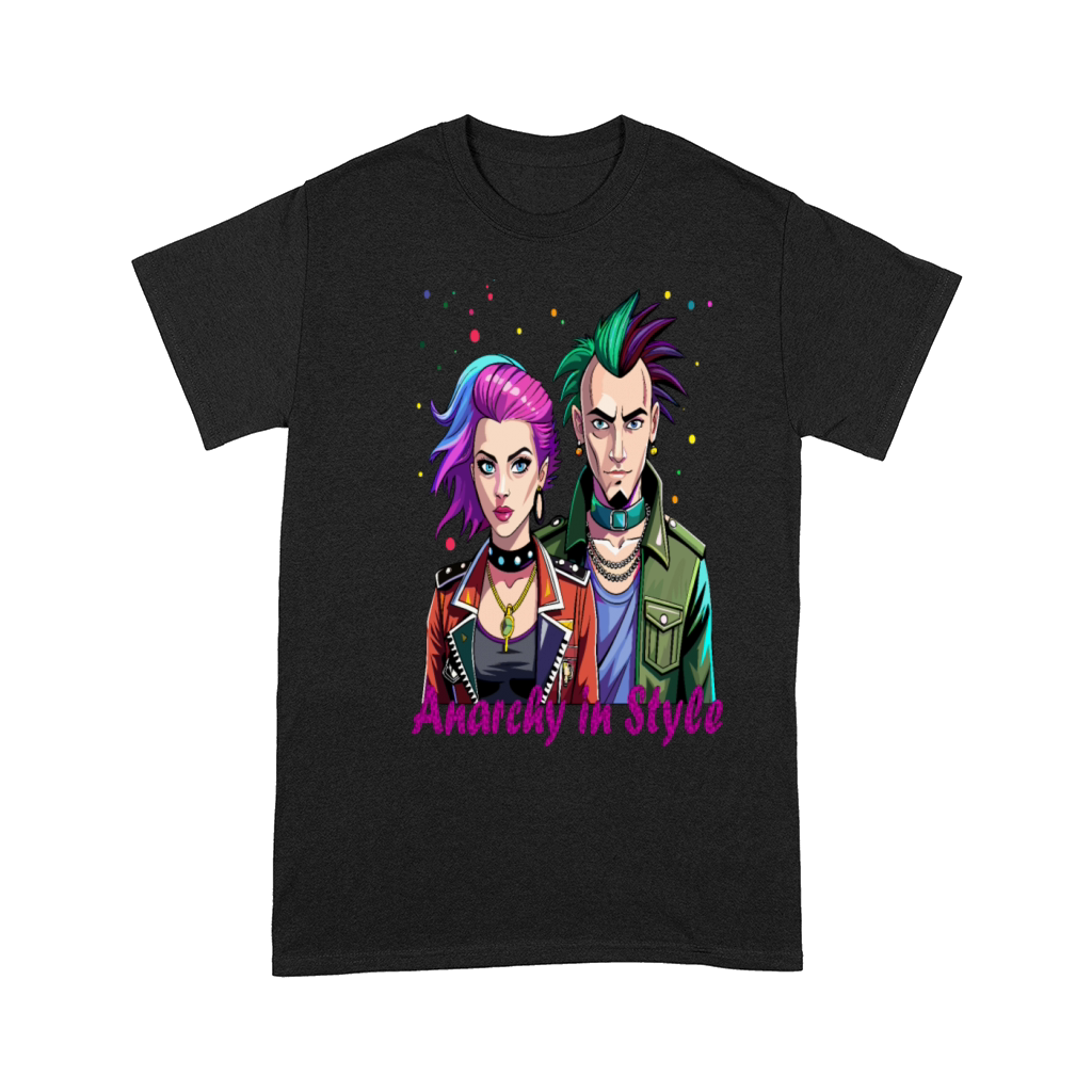 Anarchy in Style - Punk Fashion Duo Comfort T-shirt