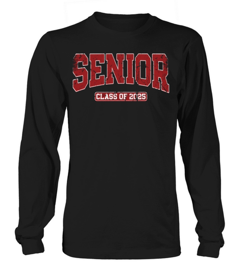 Vintage Class of 2025 Senior Long sleeved Unisex