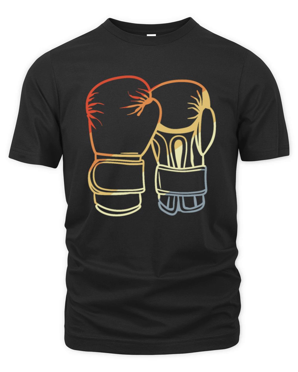Vintage Boxing Gloves Graphic Organic Unisex T-shirt