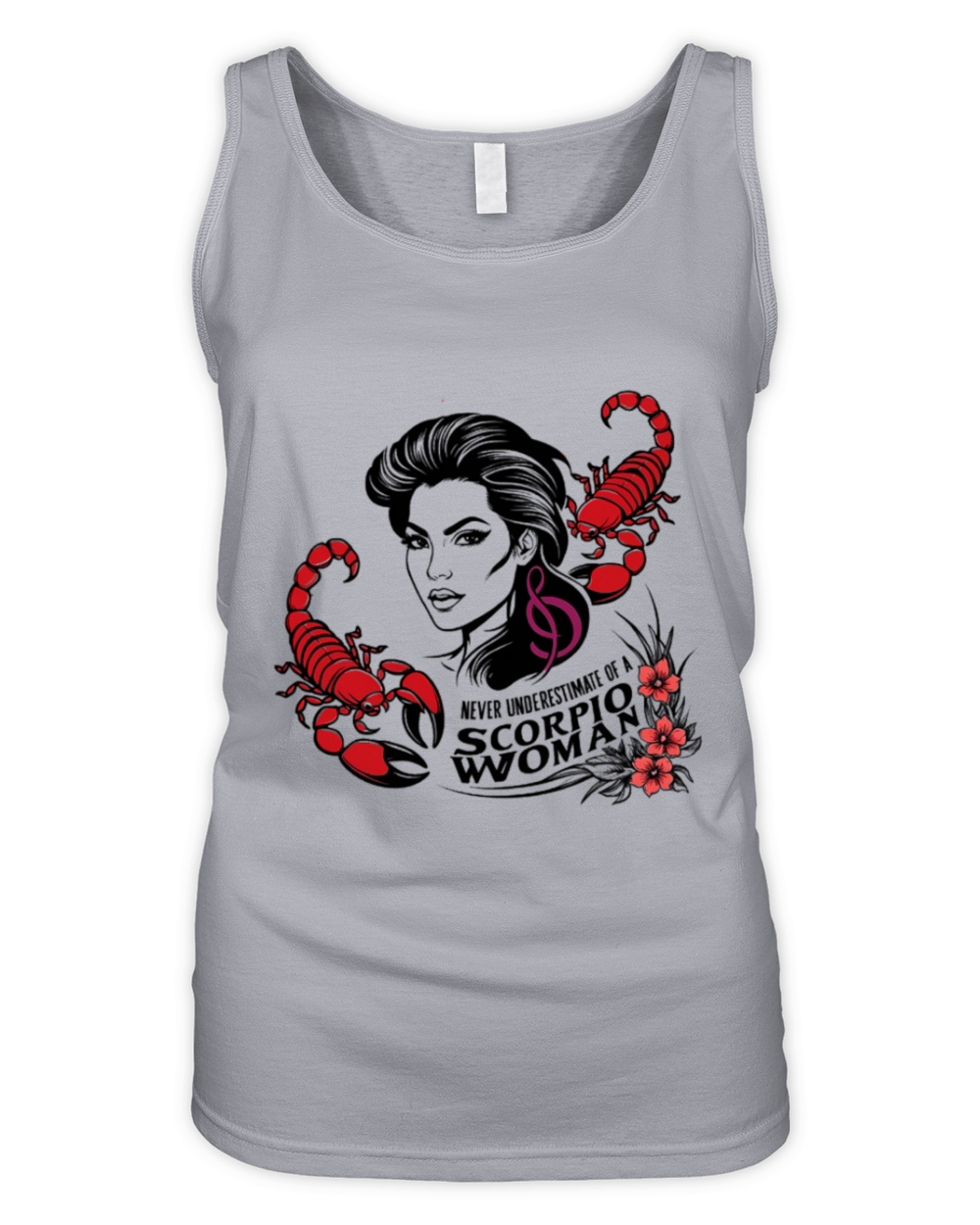 Never Underestimate The Power Of A Scorpio Woman Organic Women's Tank Top