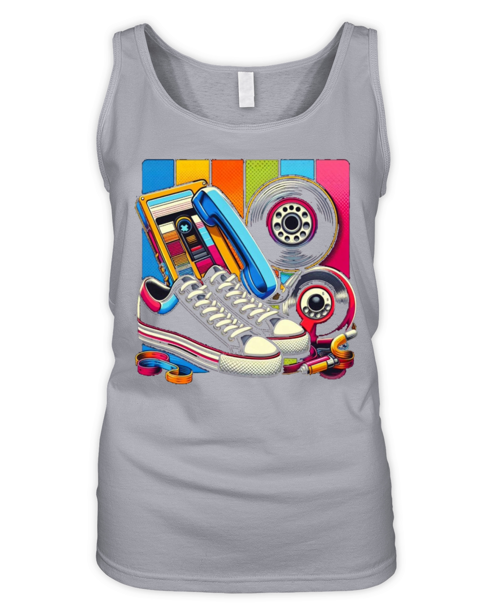 the 80s vintage Organic Women's Tank Top