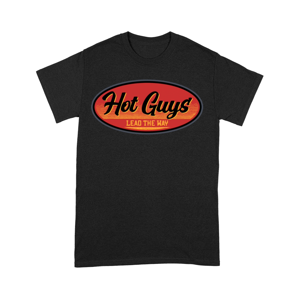 Hot Guys Lead The Way Vintage Retro Style Premium T-shirt