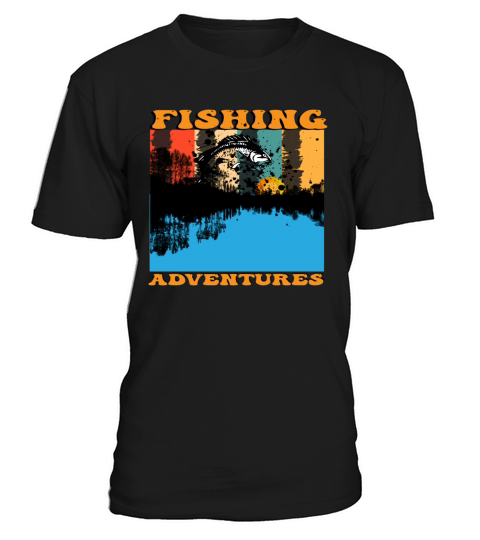 Vintage Fishing Adventures T-Shirt Unisex