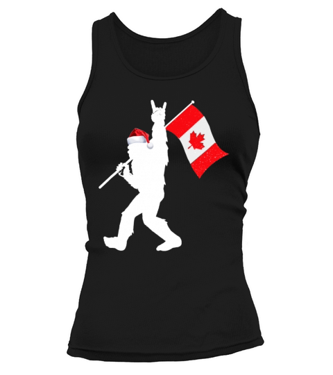 Canadian BigFoot Christmas 2024 Tank top Woman