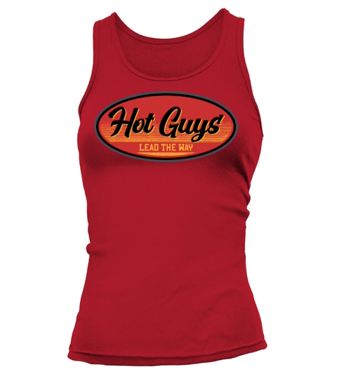 Hot Guys Lead The Way Vintage Retro Style Tank top Woman