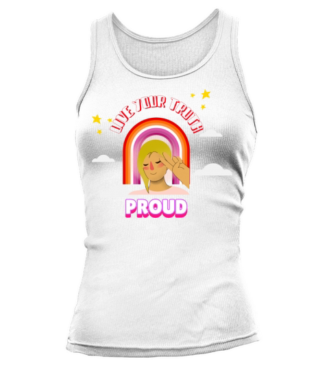 Live Your Truth proud Tank top Woman