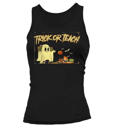 Trick or Teach for Teachers Halloween Vintage 2024 Tank top Woman