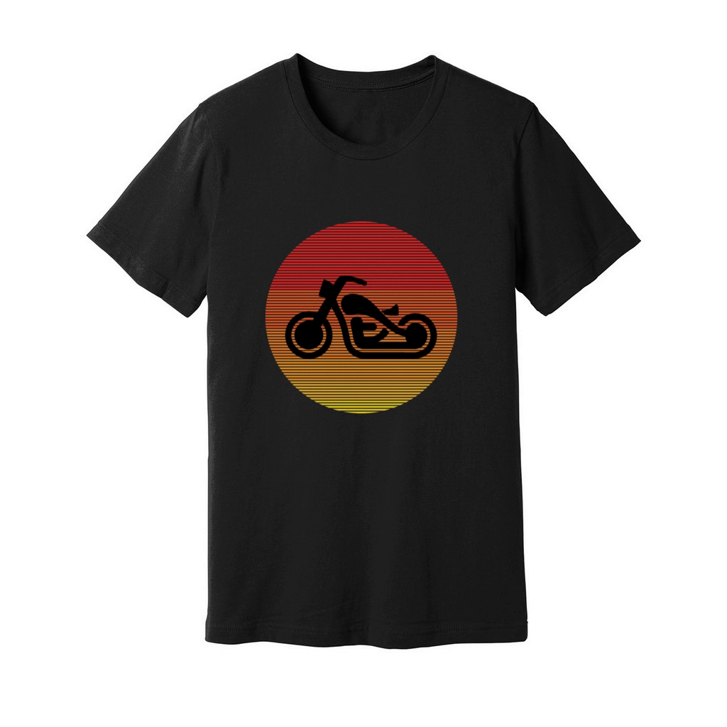 retro motorbike Unisex Jersey Tee