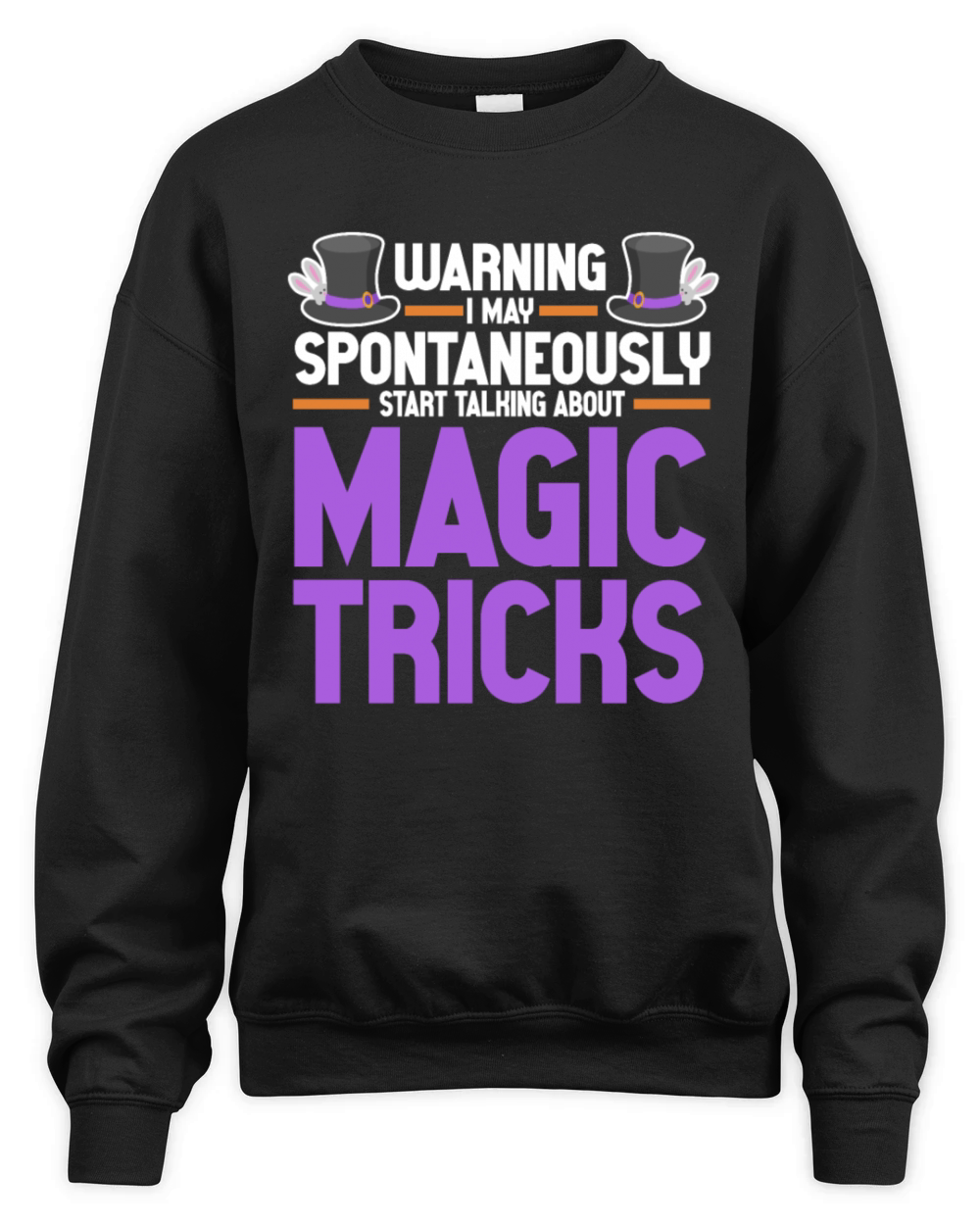 Funny Magician Magic Unisex Premium Crewneck Sweatshirt