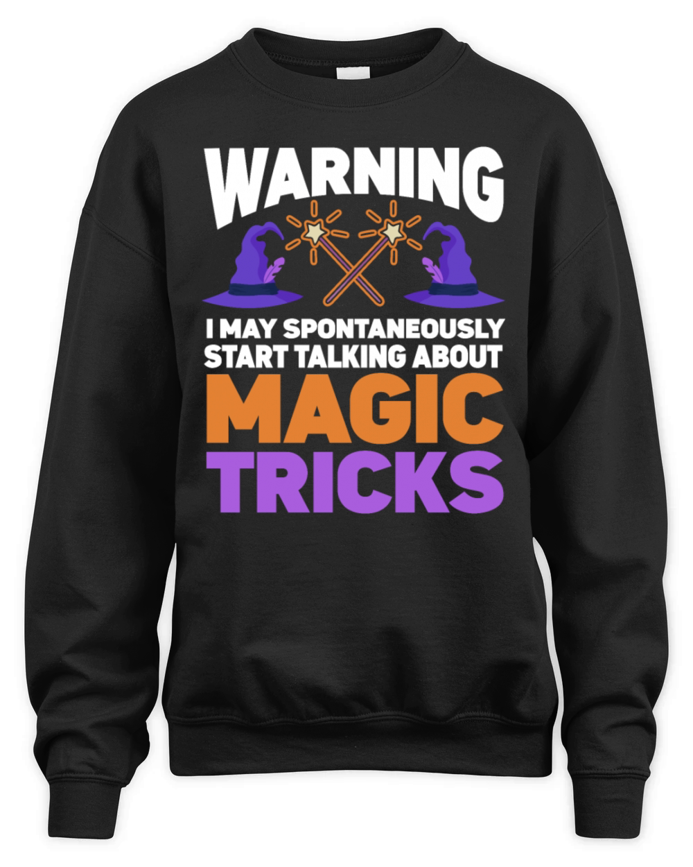 Funny Magician Magic Unisex Premium Crewneck Sweatshirt