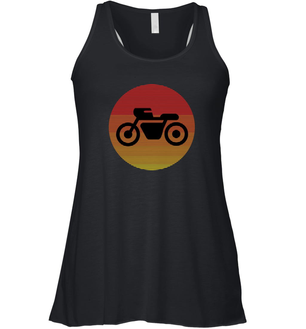 retro motorbike Women's Flowy Tank Top