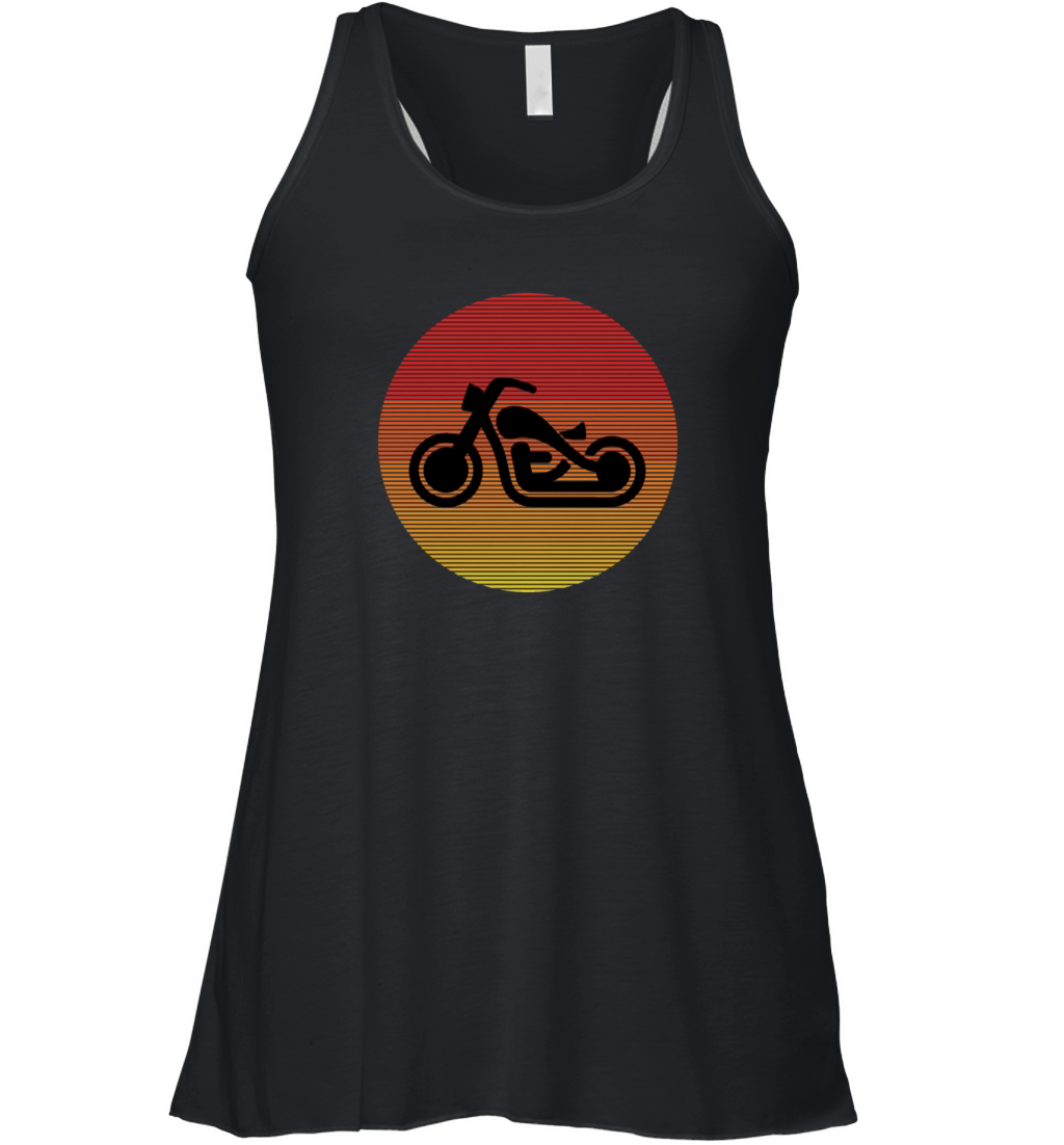 retro motorbike Women's Flowy Tank Top
