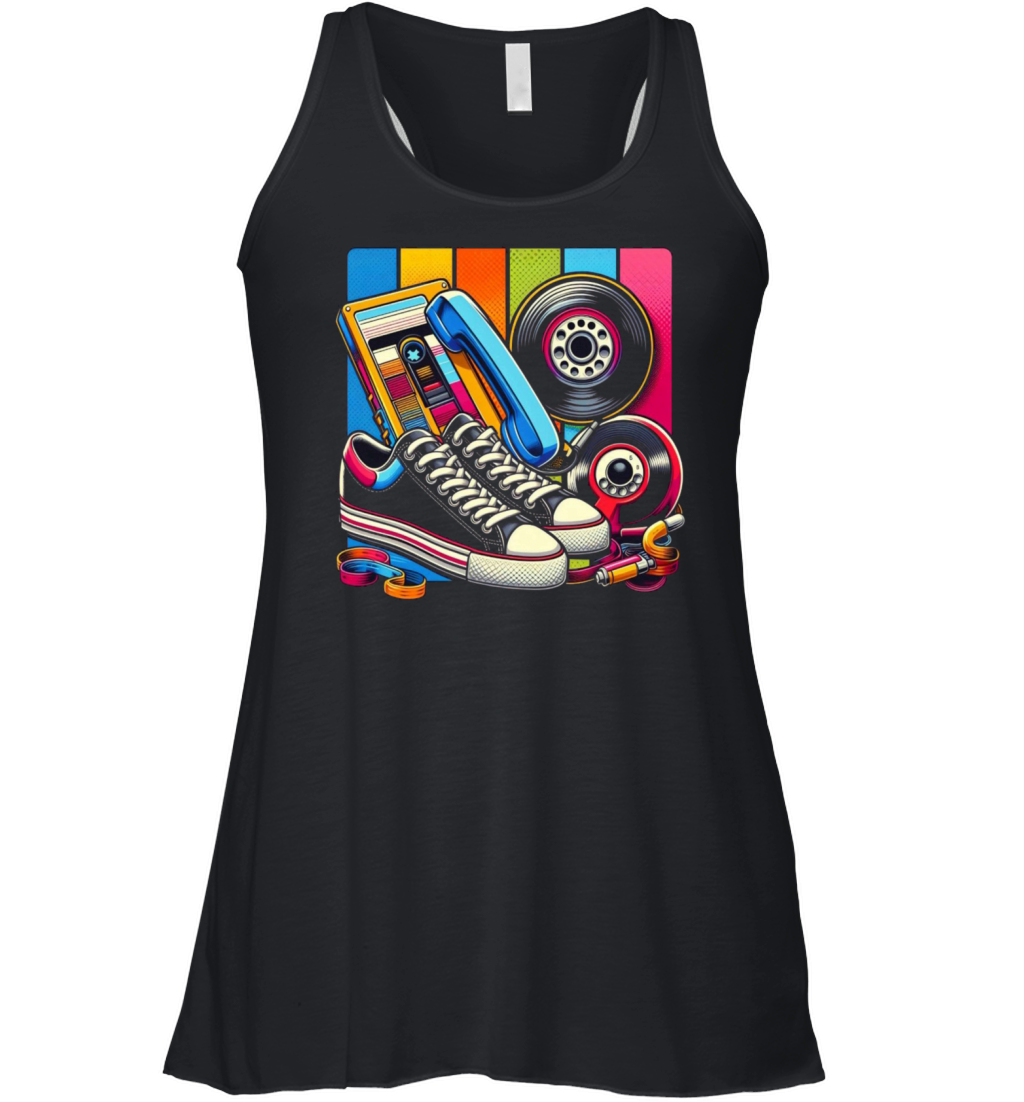 the 80s vintage Women's Flowy Tank Top