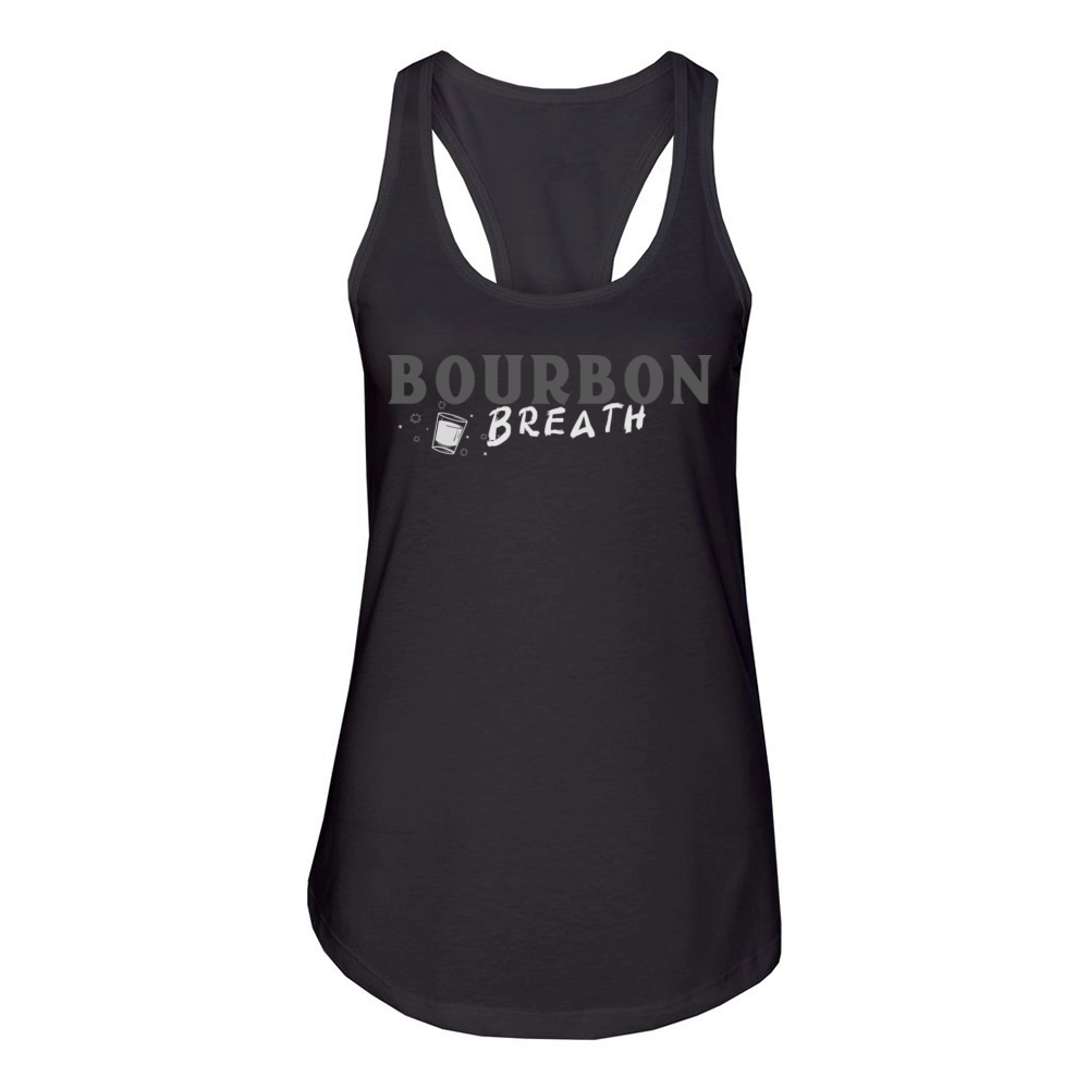 BOURBON BREATH Women's Racerback Tank
