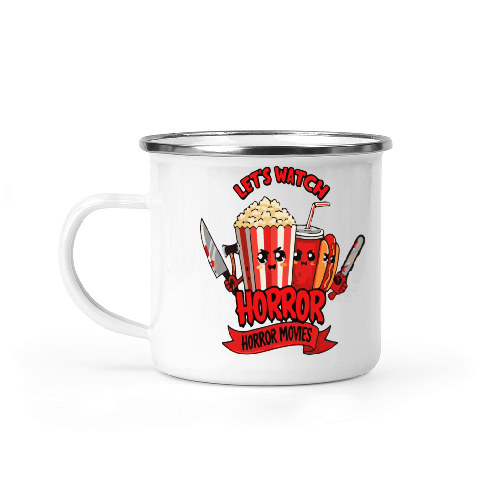 Midnight Horror Movie Camping Mug