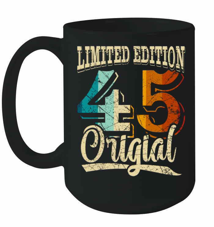 80th Birthday 1945 Limited Edition 80 Years Ceramic Mug