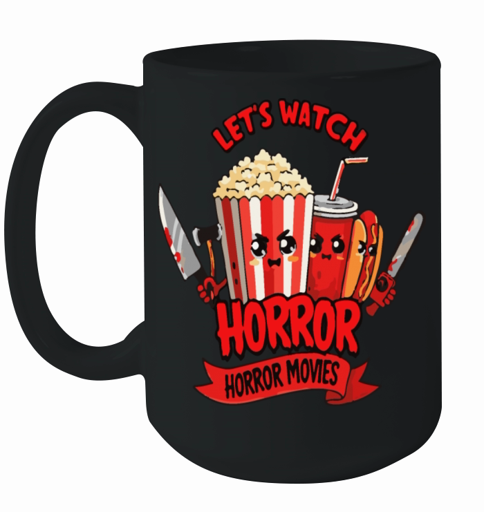 Midnight Horror Movie Ceramic Mug