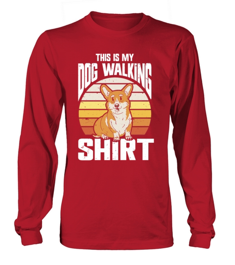 Dog Walker Professional Pet Sitter Dog Walking Long sleeved Unisex