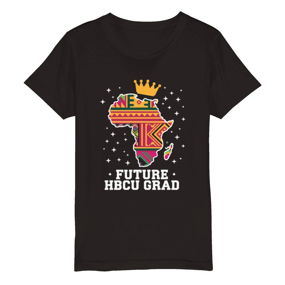 Future HBCU Grad African Pride For Students Teache Organic Kids Crewneck T-shirt