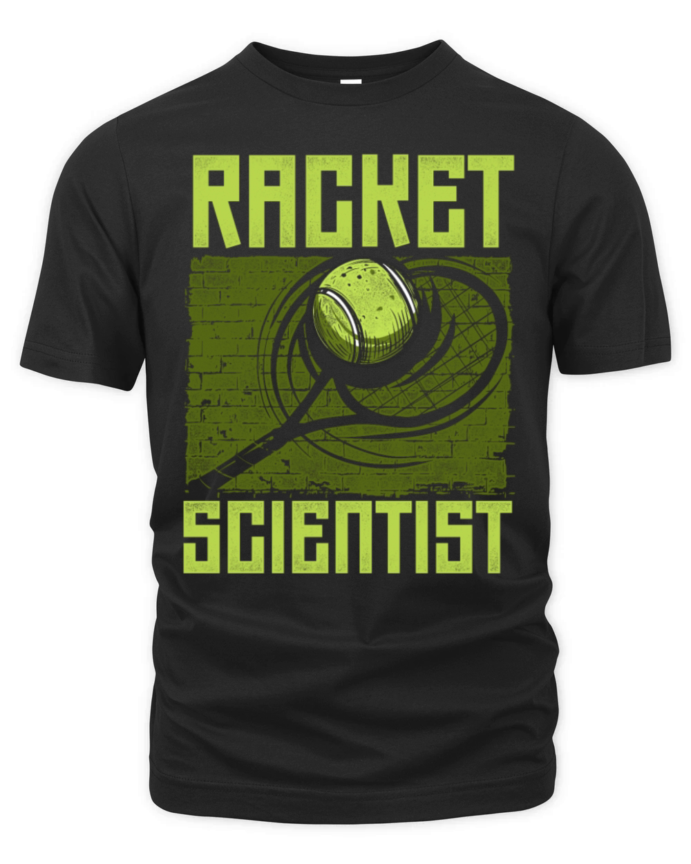 Funny Tennis Player Racket Pun Organic Unisex T-shirt